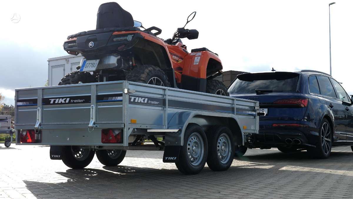 Tiki Treiler CP300-DLH, passenger car trailers