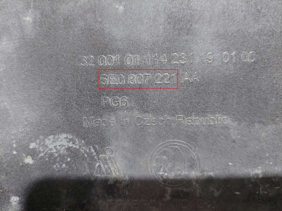 Skoda Octavia, 5E0807221, Cen18871