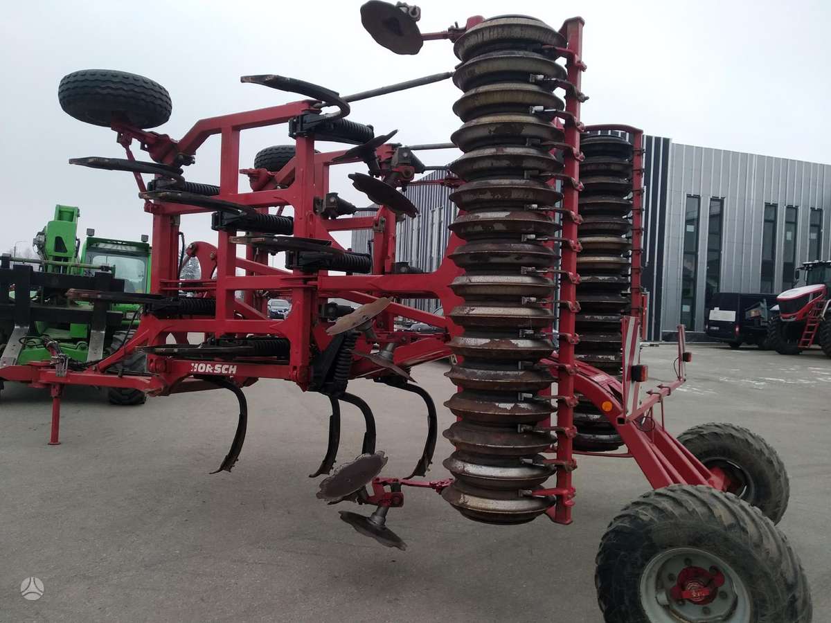 Horsch Terrano 5 FX, скребки, скрубберы
