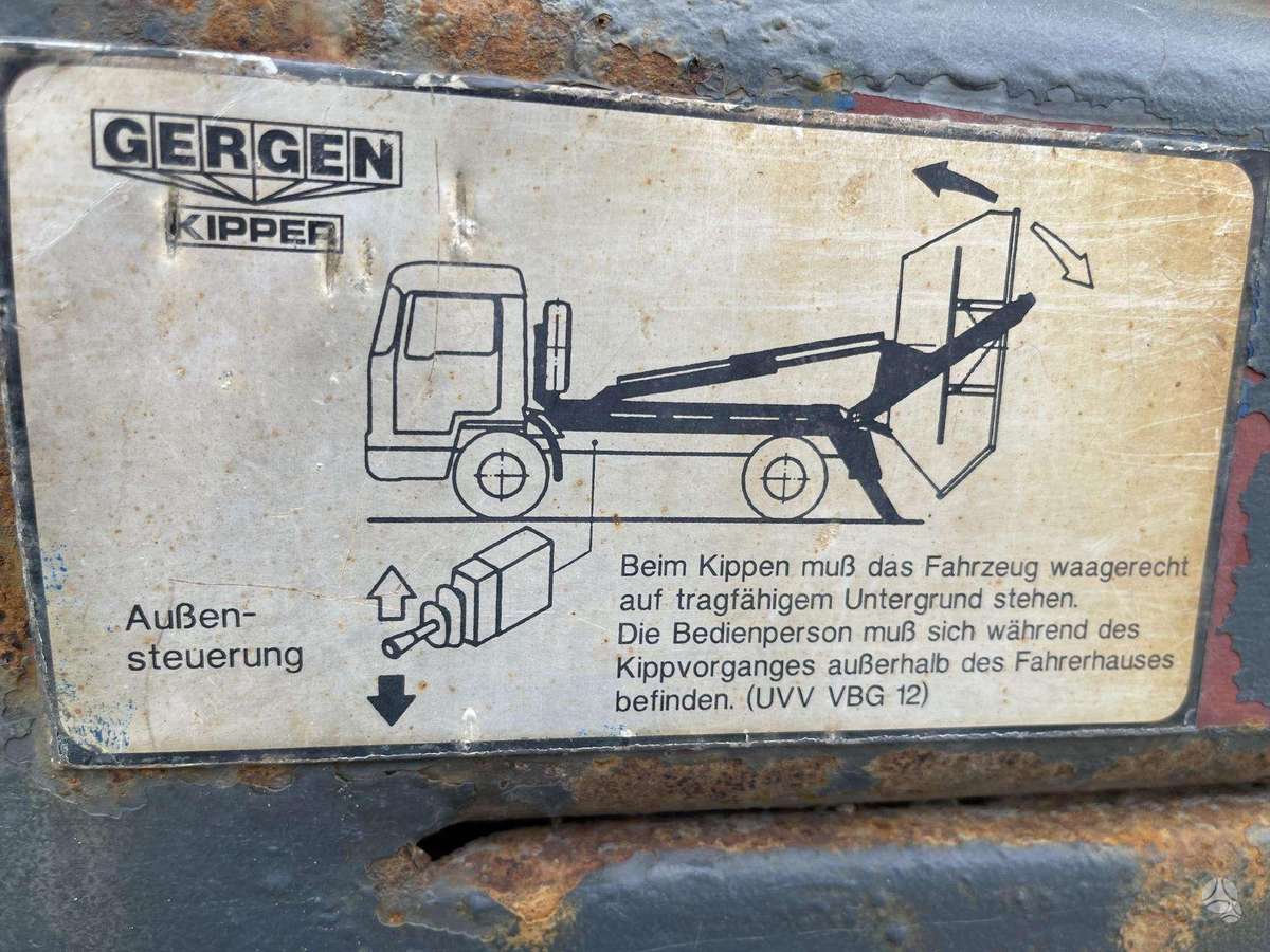 MAN 26.343 FOR SPARE PARTS, trucks