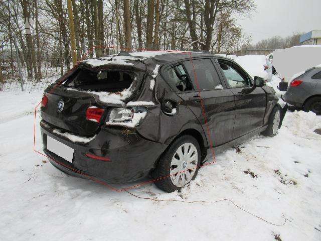 BMW 116 dalimis. Vokietija