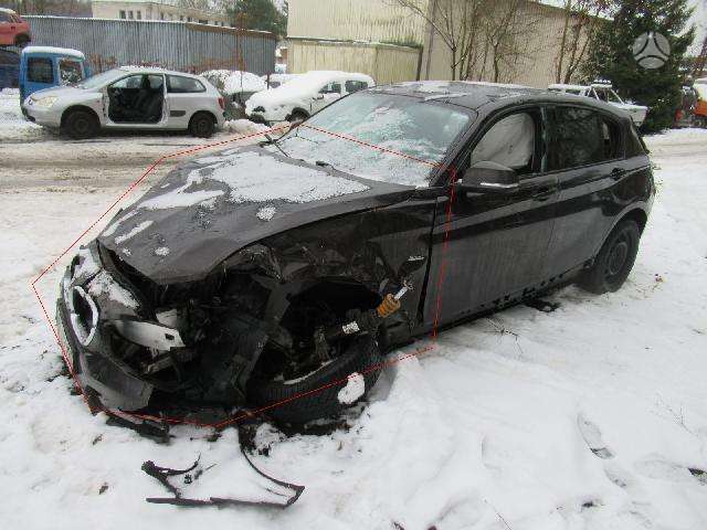 BMW 116 dalimis. Vokietija