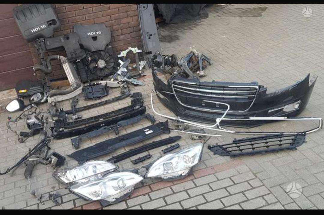 Peugeot 508 kėbulo dalys