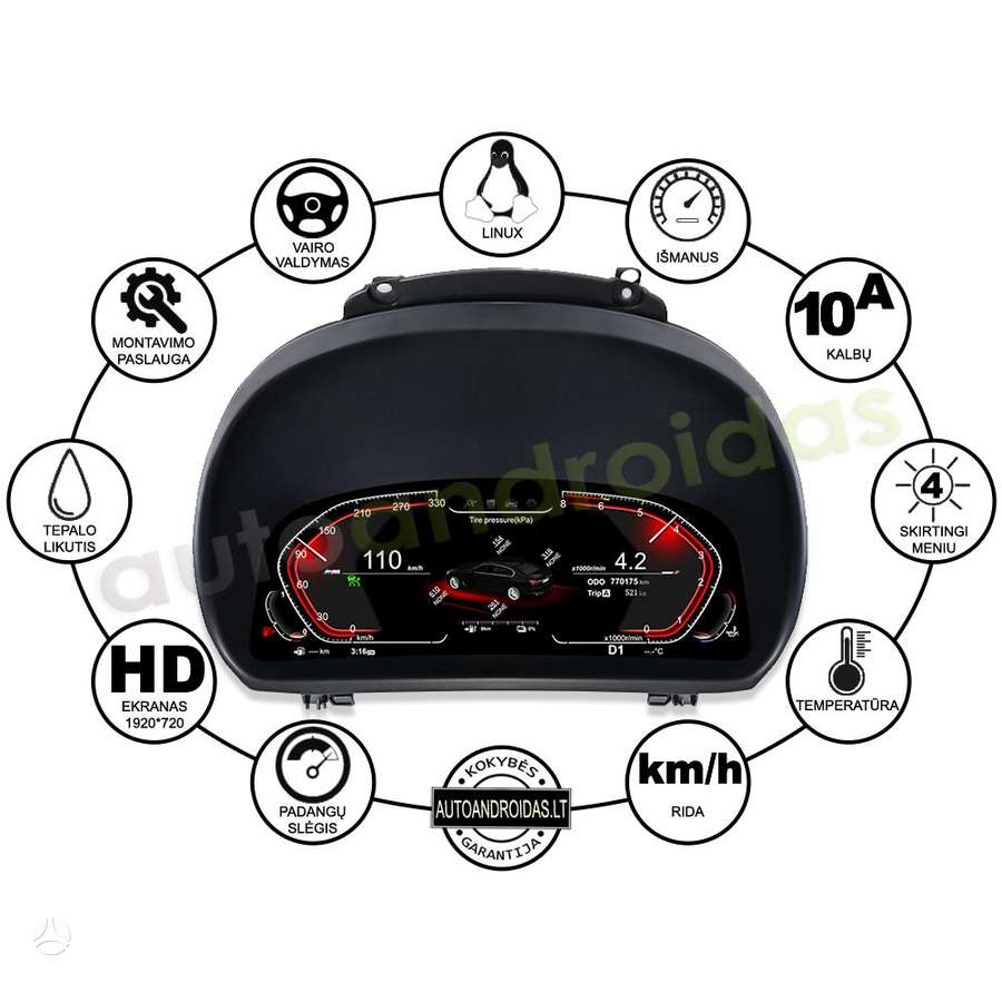 BMW X1 instrument panel
