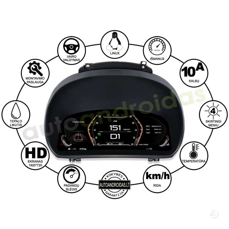 BMW X1 instrument panel