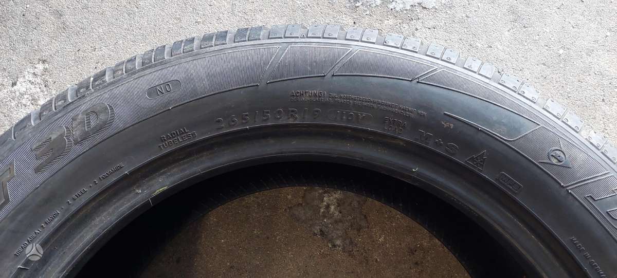 Dunlop, зимние 265/50 R19