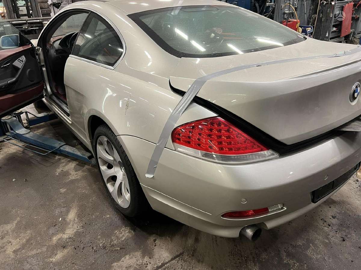 BMW 630 dalimis. N52b30a variklis