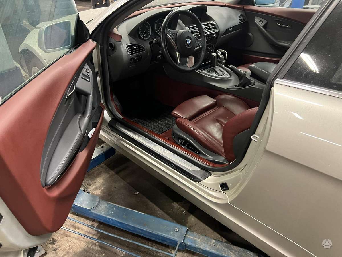 BMW 630 dalimis. N52b30a variklis