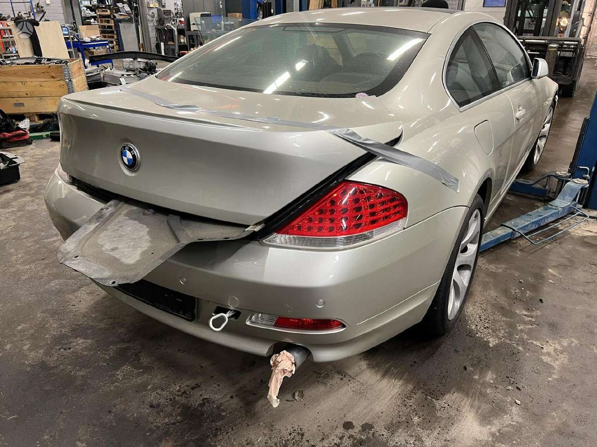 BMW 630 dalimis. N52b30a variklis
