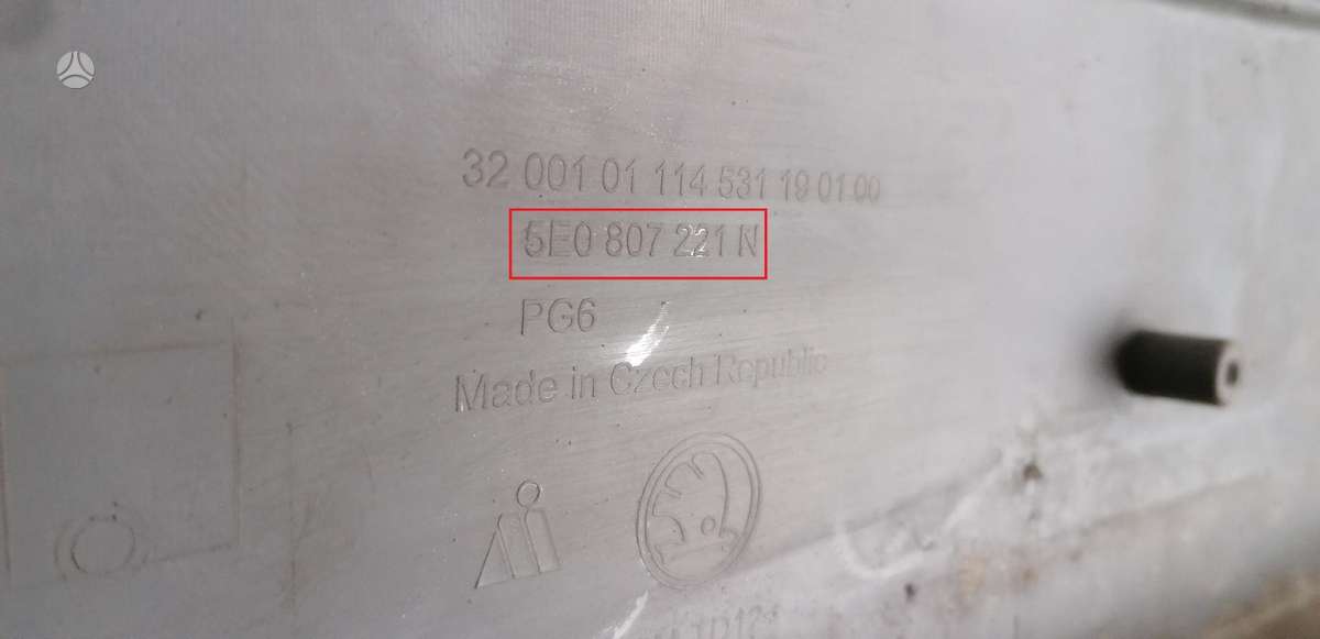 Skoda Octavia, 5E0807221N, Cen14441