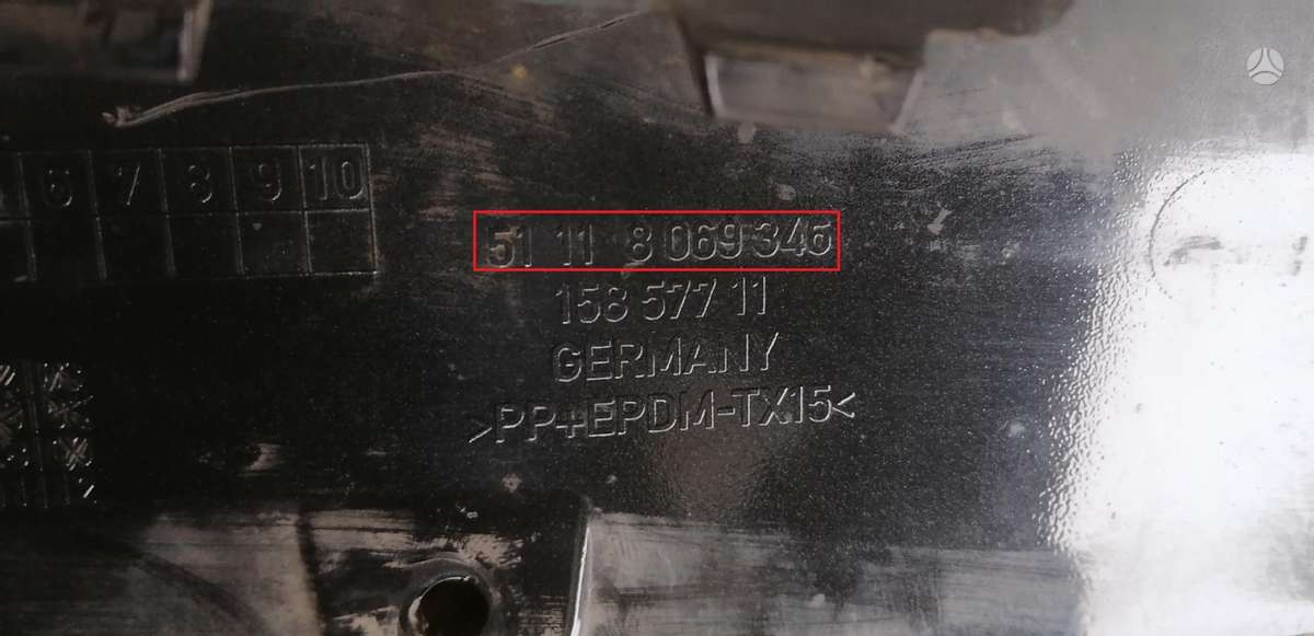 BMW 3 serija, 51118069346, Cen14553