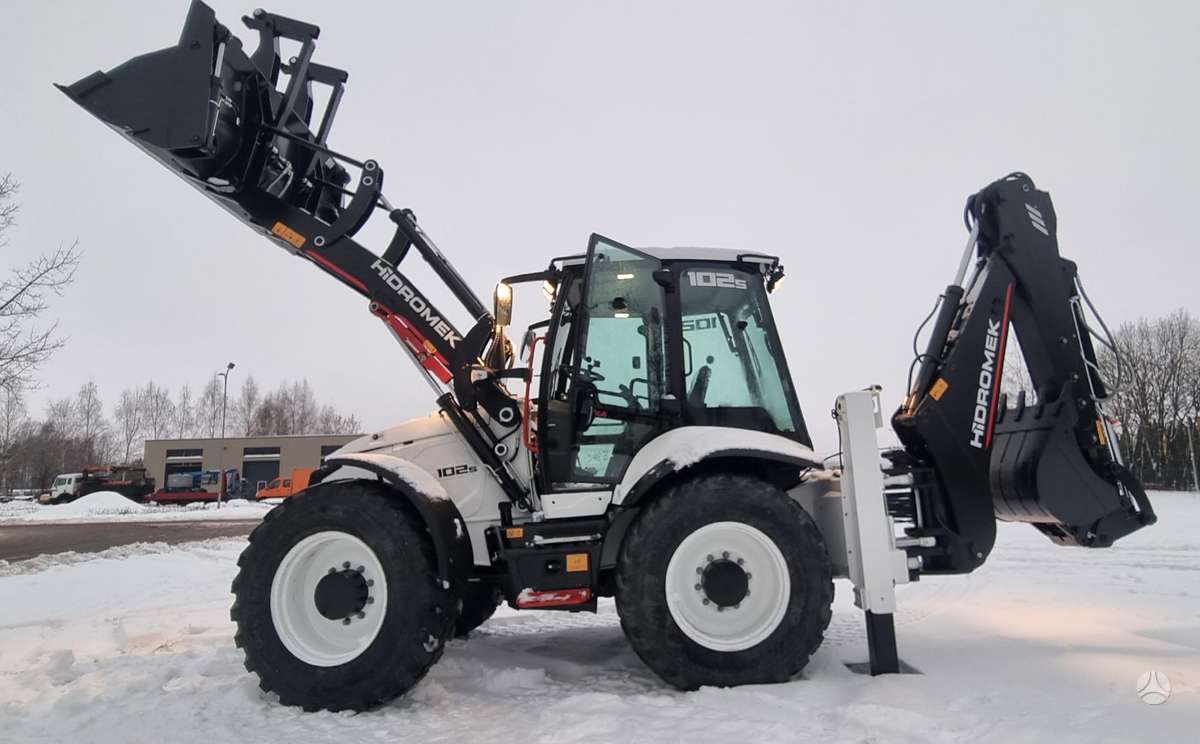 Hidromek HMK 102S, экскаваторные погрузчики