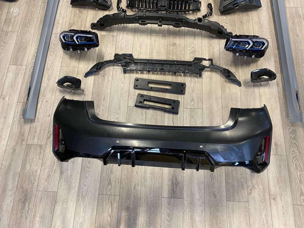 BMW 3 serija бамперы (буфера), фары
