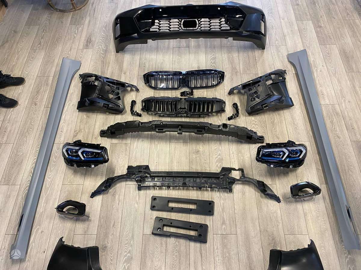 BMW 3 serija бамперы (буфера), фары