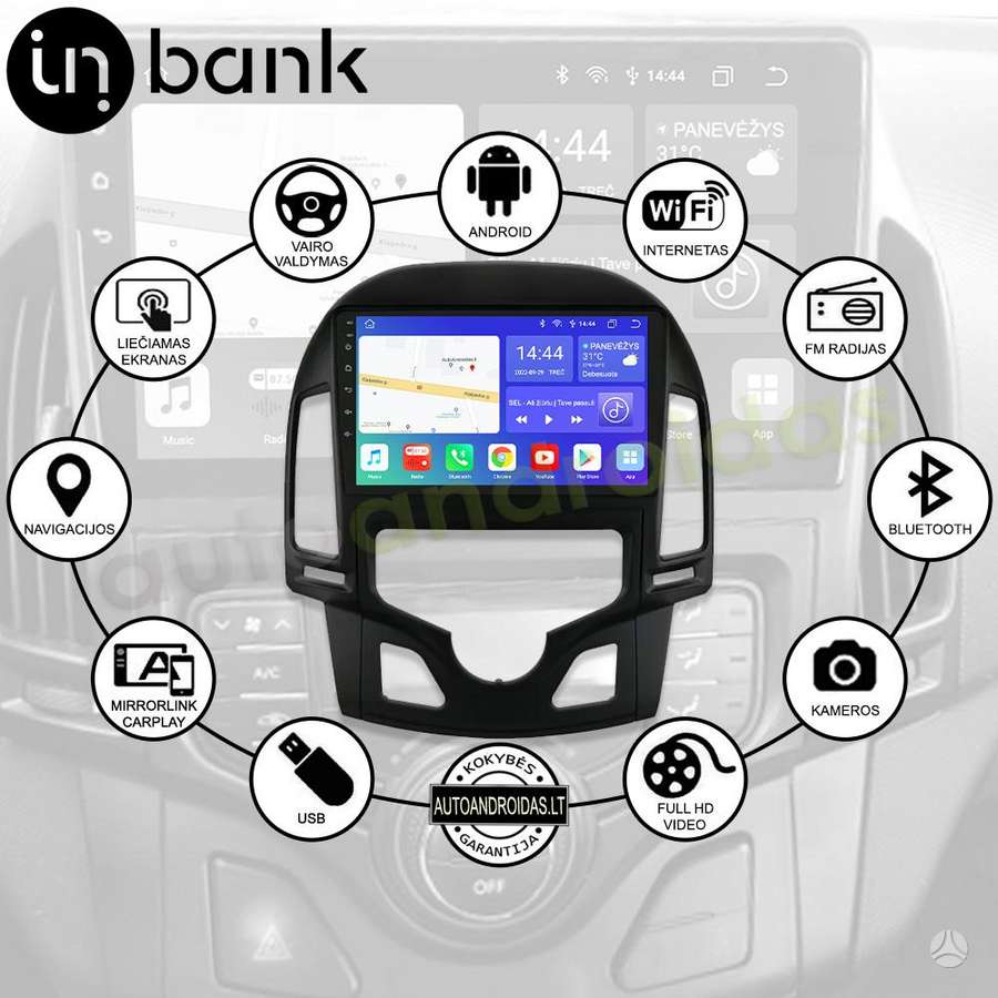 Hyundai Https://www.autoandroidas.lt/hyundai-ix30-2007-12-android-multimedia, мультимедиa с навигацией