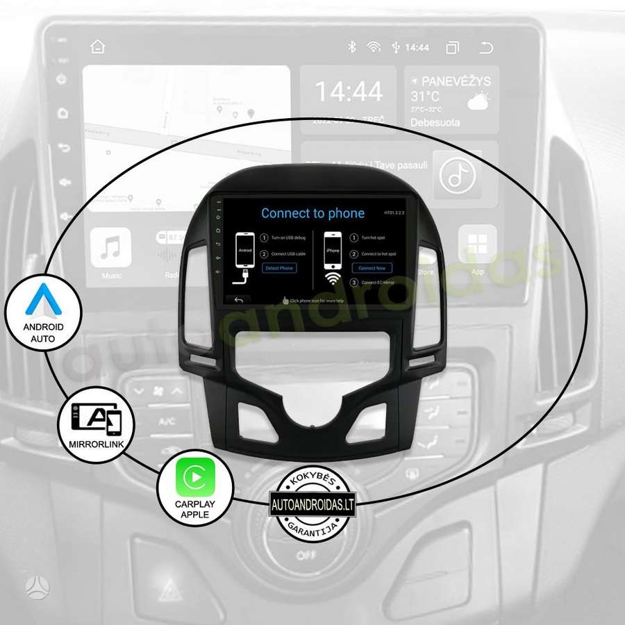 Hyundai Https://www.autoandroidas.lt/hyundai-ix30-2007-12-android-multimedia, мультимедиa с навигацией