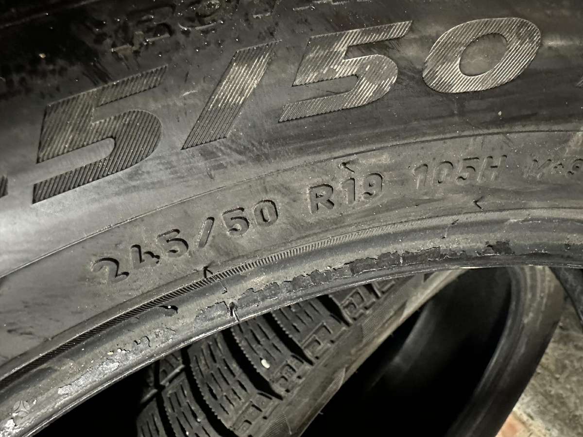 Pirelli, žieminės 245/50 R19