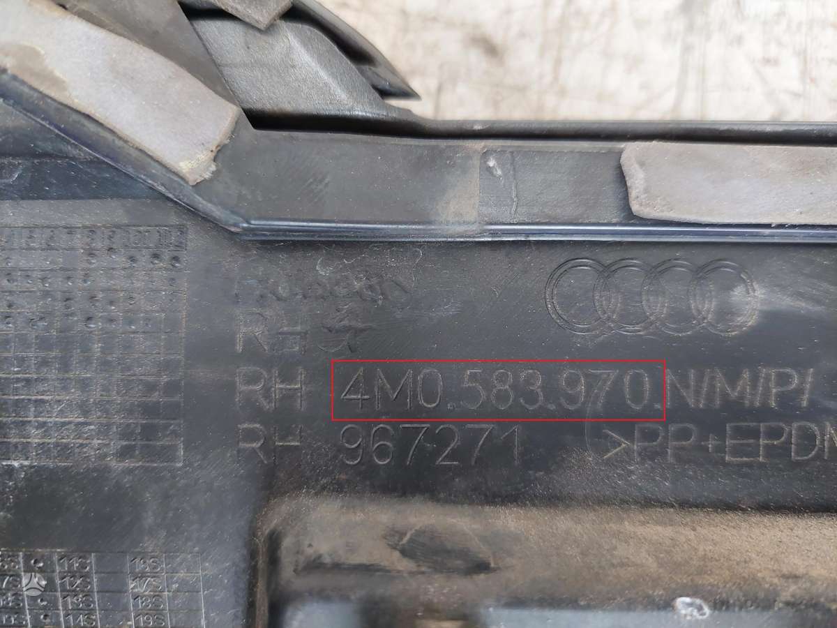 Audi Q7, 4M0583970, Cen17941