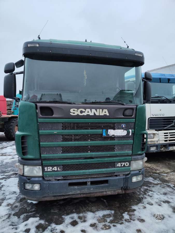 Scania 124L 470, semi-trailer trucks