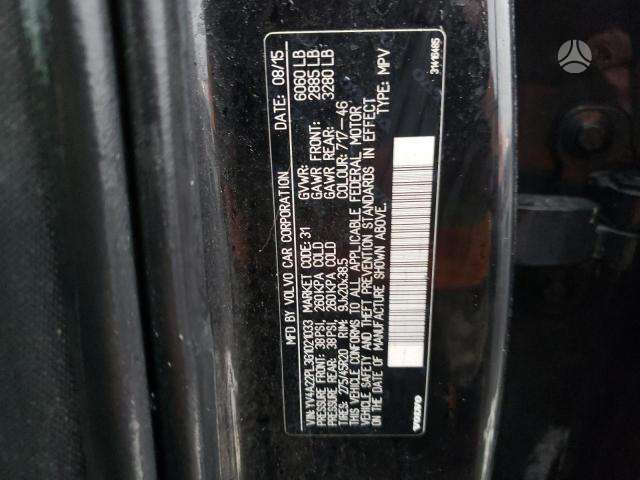Volvo XC90 Pneumo važiuoklė
