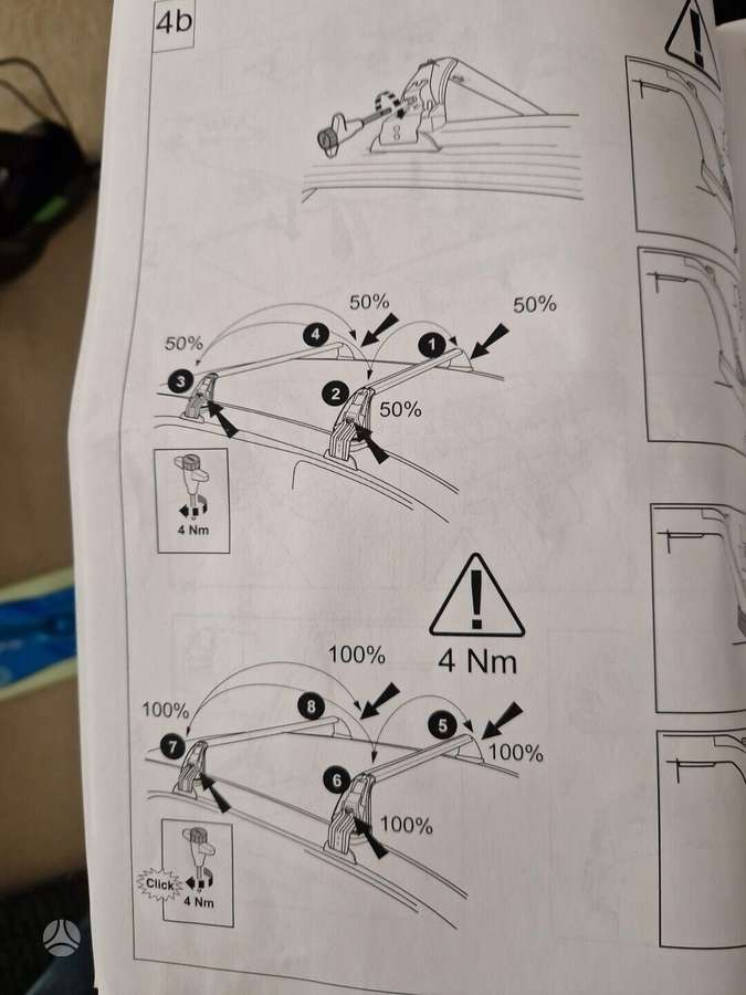Opel Mokka X stogo bagažinės