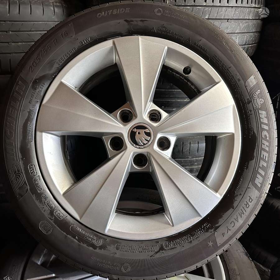 Skoda, легкосплавные , R16