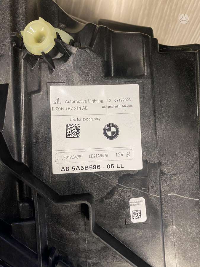 BMW X5 gaismas
