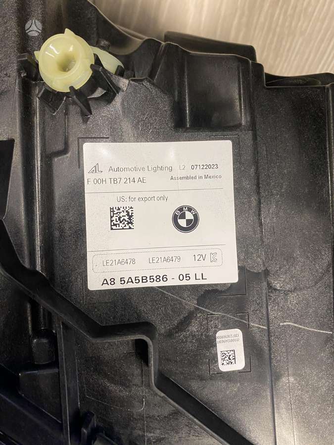 BMW X5 žibintai