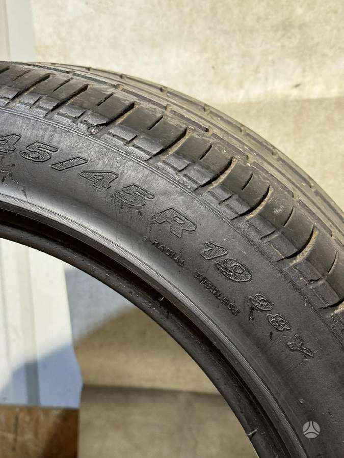 Pirelli P ZERO ROSSO | 2 VNT., summer 245/45 R19