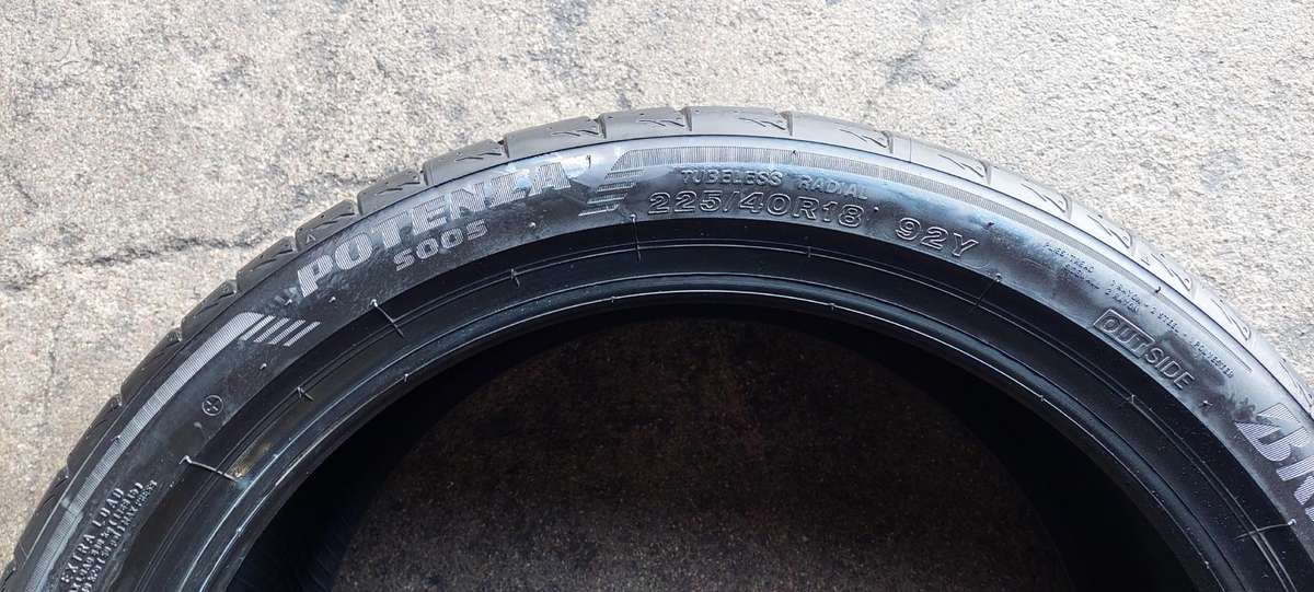 Bridgestone, летние 225/40 R18