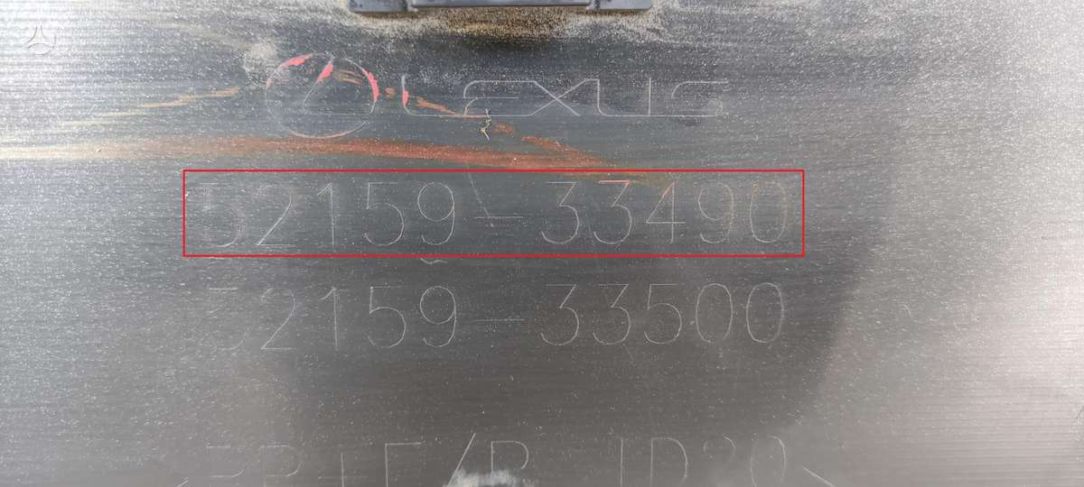 Lexus ES klasė, 5215933490, Cen12069