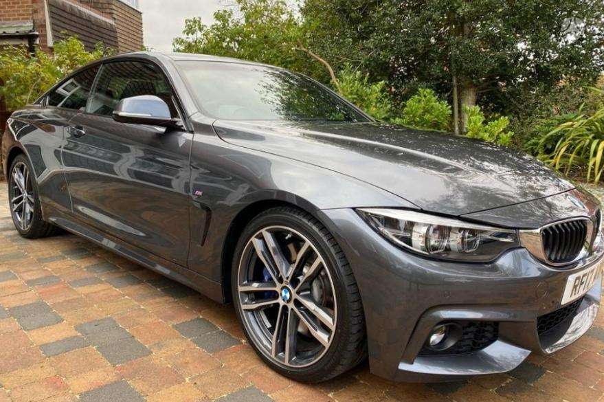 BMW 430 dalimis. F33 f32 f36 komplektinis priekis m paketo lci slenksci