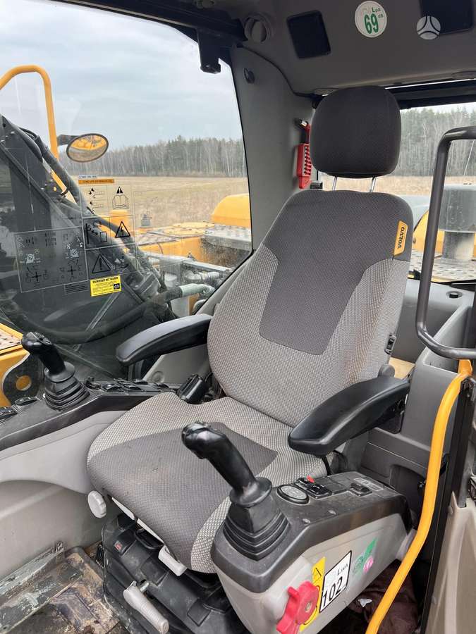 Volvo EC220DL, ekskavatoriai