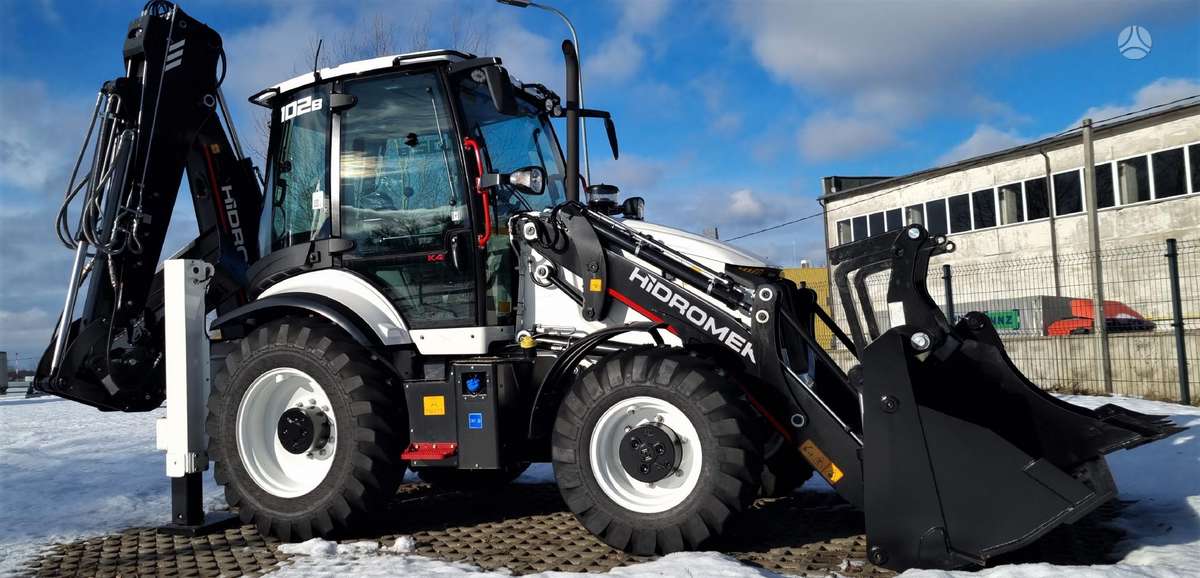 Hidromek HMK 102B, excavator loader