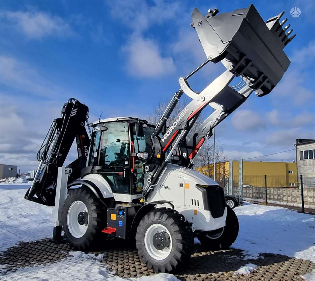Hidromek HMK 102B, excavator loader