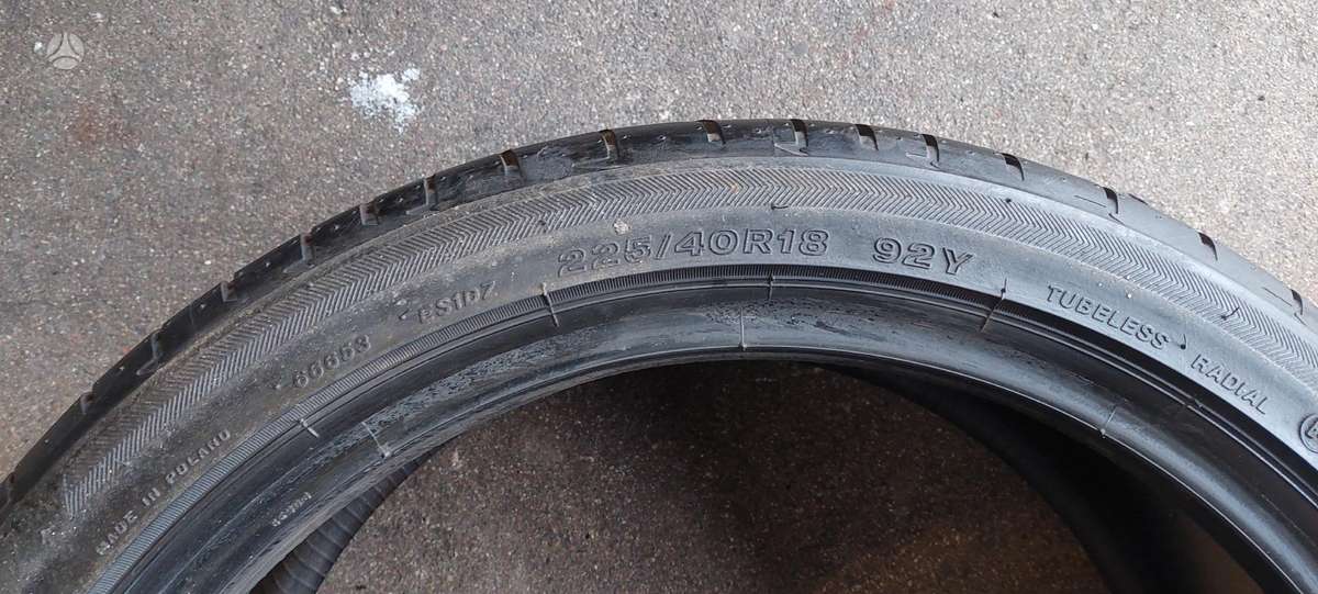 Bridgestone, летние 225/40 R18