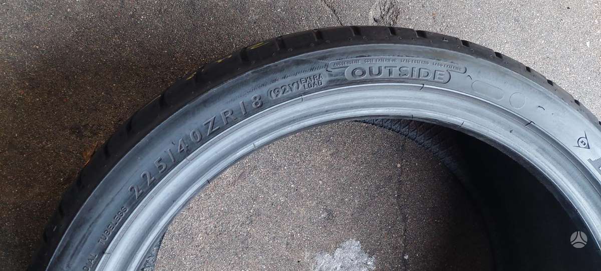 Dunlop, summer 225/40 R18