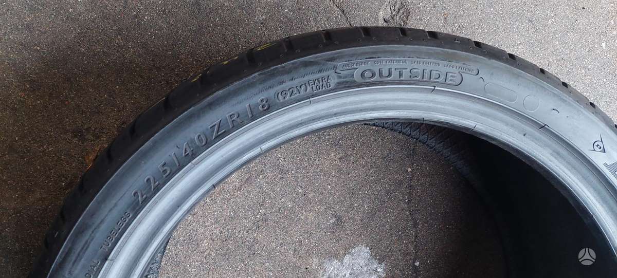 Dunlop, vasarinės 225/40 R18