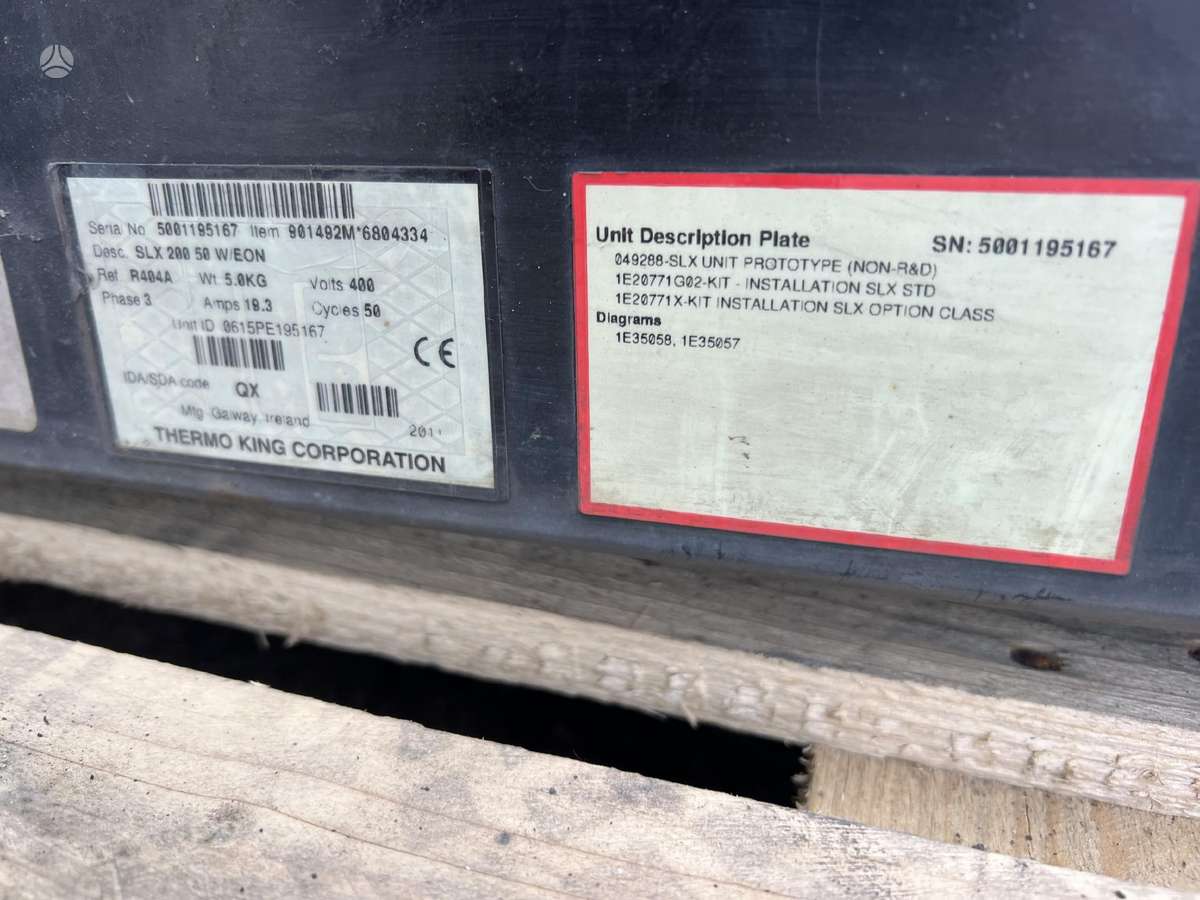 Schmitz CARIER VECTOR 1550,TERMOKING S, рефрижераторы