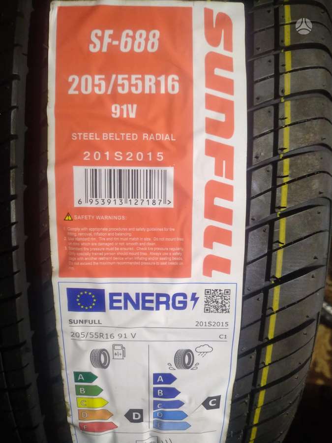 Sunfull, summer 205/55 R16
