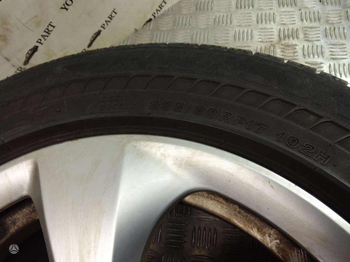 BMW X3, light alloy, R17