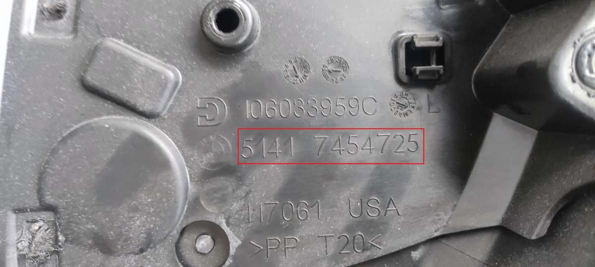 BMW X6 M, 51417454725, Cen12380