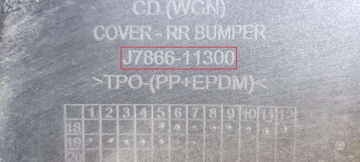 Kia Ceed, J786611300, Cen12606