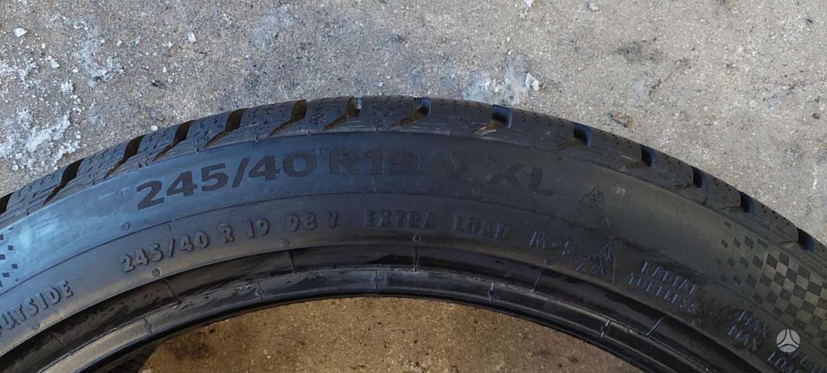 Continental, winter 245/40 R19