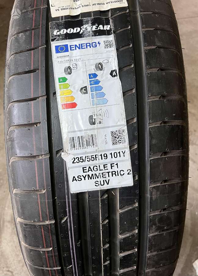 Goodyear Asimetric 2 SUV, летние 235/55 R19