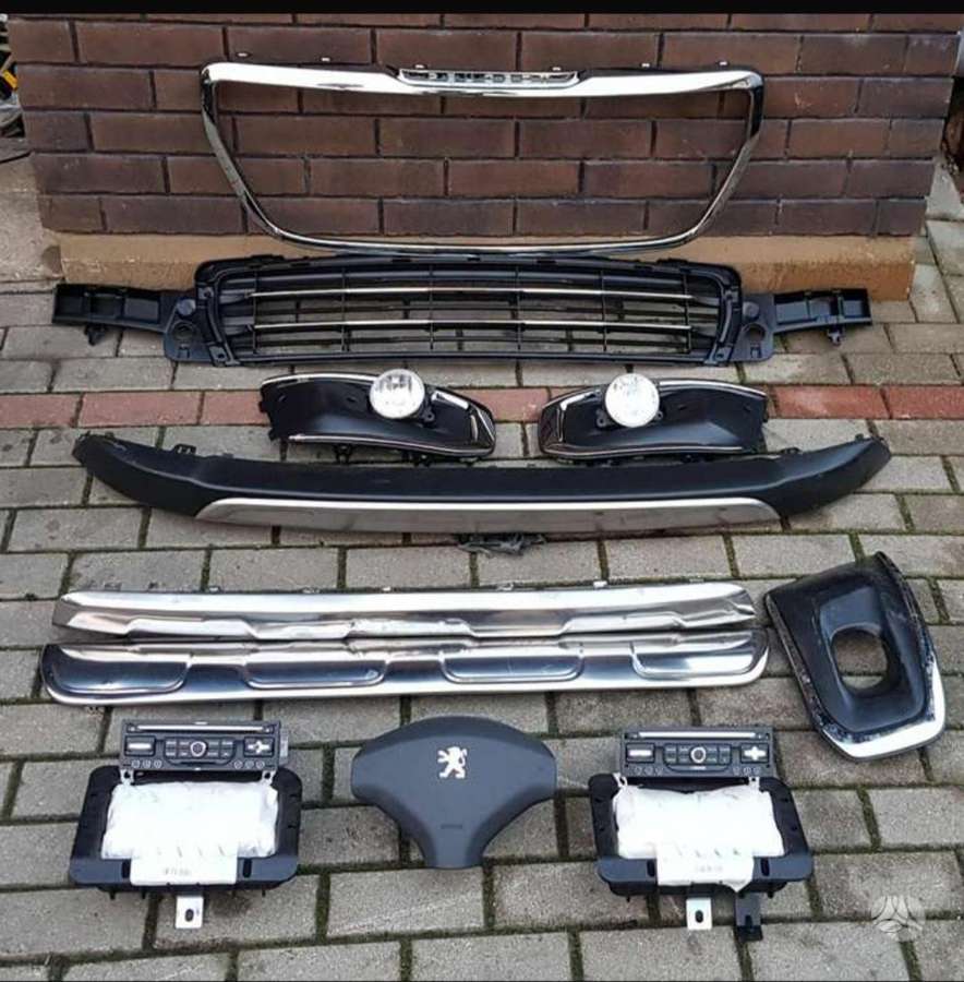 Peugeot 3008 kėbulo dalys