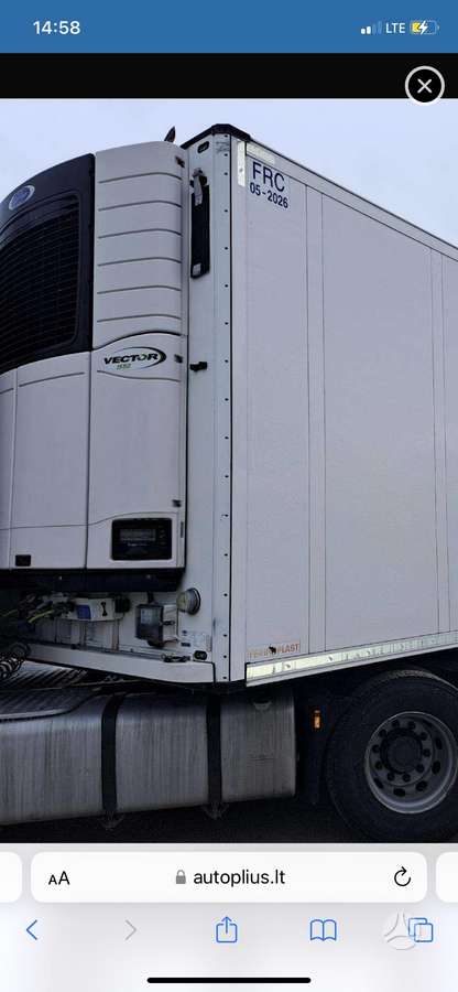 Schmitz Carrier Vector 2temp MULTI, šaldytuvai