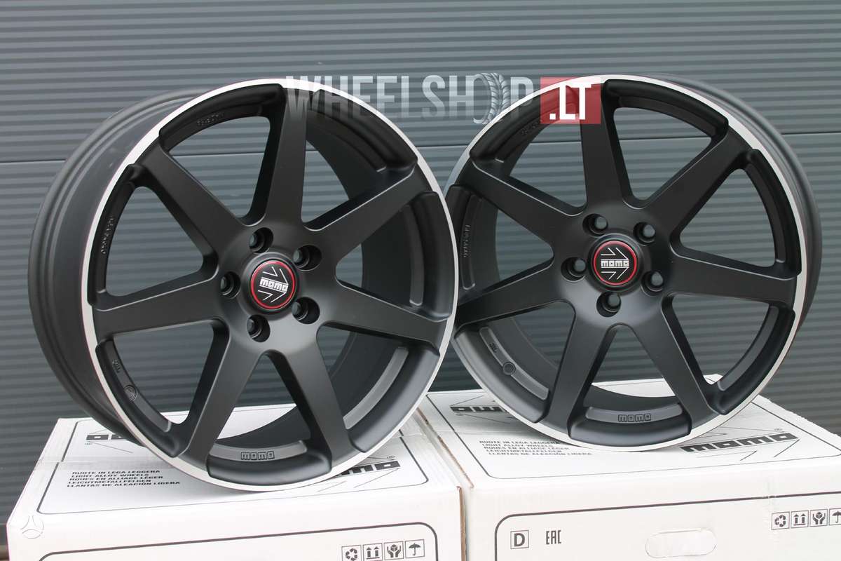 Momo Seven Matt black, легкосплавные , R19
