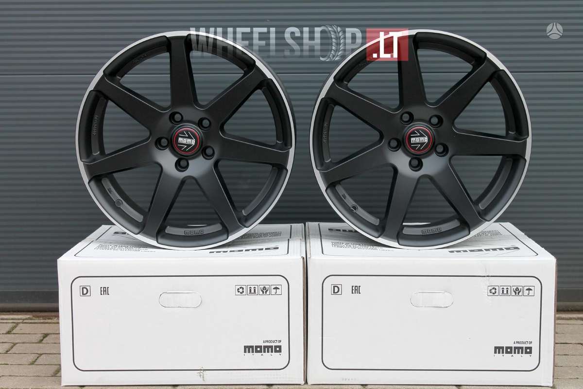 Momo Seven Matt black, легкосплавные , R19
