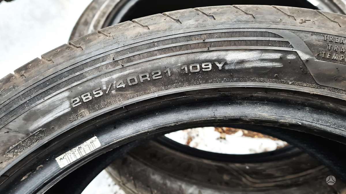 Goodyear, summer 285/40 R21